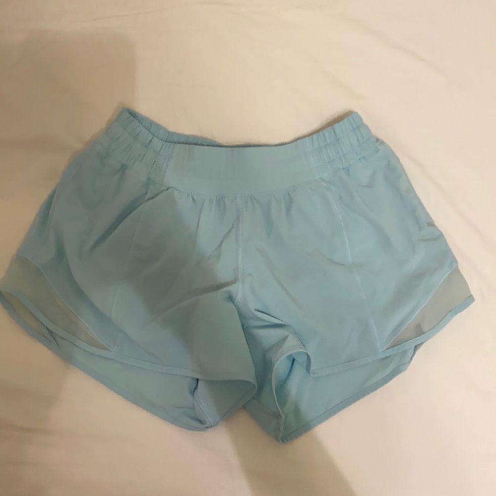 Luluemon blue shorts